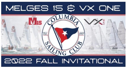 2nd Annual VX One & Melges 15 Fall Invitational @ Columbia Sailing Club